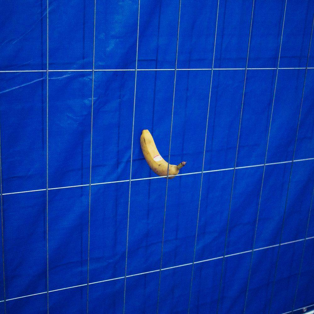 Banane der Zuversicht